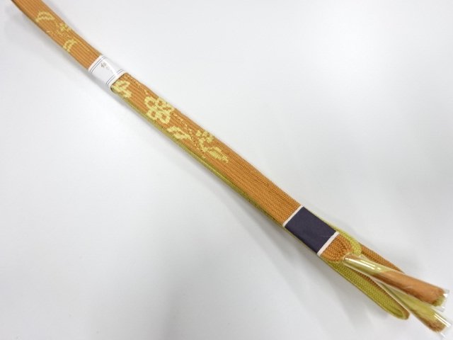 JAPANESE KIMONO / UNUSED KOREI HAND-TIED OBIJIME